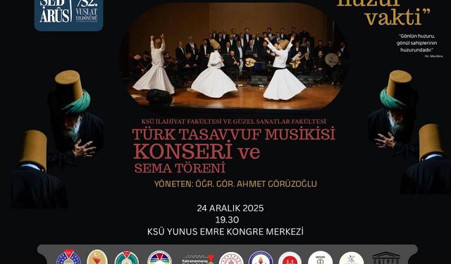 Hz. Mevlânâ Vuslatının 752. Yılında Özel Bir Programla Anılacak