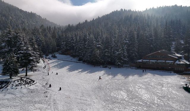 Kahramanmaraş’ta Kar Kartpostallık Görüntüler Oluşturdu