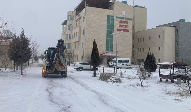 Yoğun Kar Yağışına Büyükşehir’den Anında Müdahale