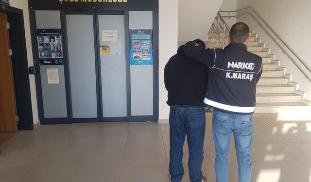 Kahramanmaraş’ta Narkotik ve Kaçakçılık Operasyonu: 1 Tutuklama
