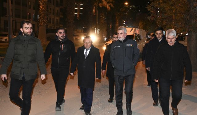 Başkan Görgel, Şehir Merkezindeki Alt ve Üstyapı Çalışmalarını Yerinde İnceledi