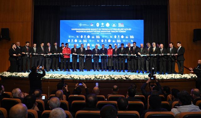 Kahramanmaraş’ta 18 sanayi ve teknoloji projesi açıldı