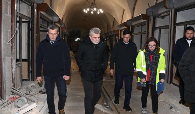 Kahramanmaraş’ta Tarihi Kapalı Çarşı Şubat’ta açılıyor