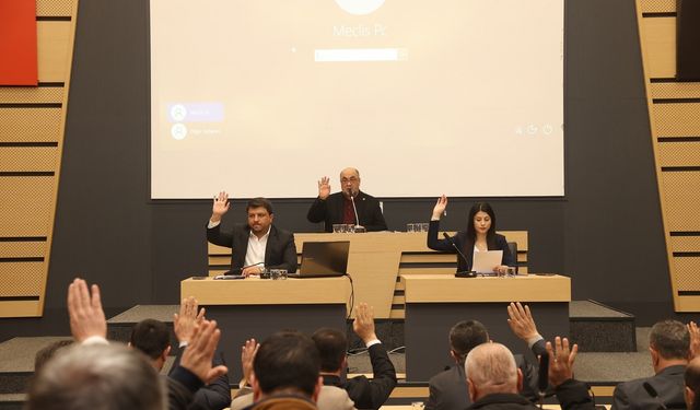 Dulkadiroğlu Belediyesi’nde 2026 Ocak Meclis Toplantısı yapıldı