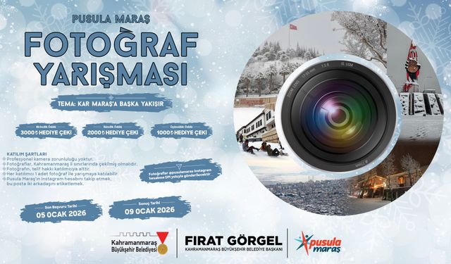 Kahramanmaraş’ta gençler için fotoğraf yarışması: Son başvuru 5 Ocak