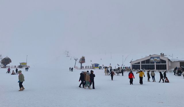 Kahramanmaraş’ın kış cenneti Yedikuyular doldu taştı