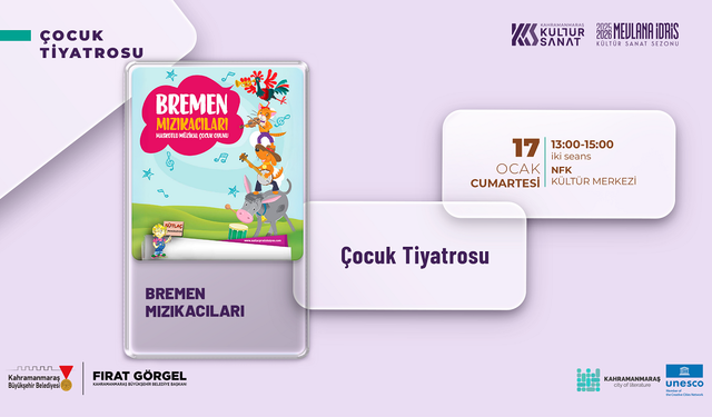 Yarıyıl tatiline tiyatroyla başlangıç: Miniklere ücretsiz gösteri