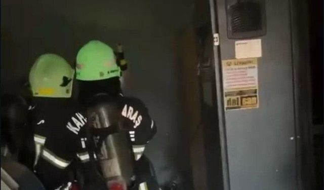 Kahramanmaraş’ta fabrikada yangın paniği