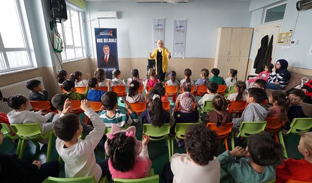 Sevde Gözükara çocuklarla masal tadında buluştu