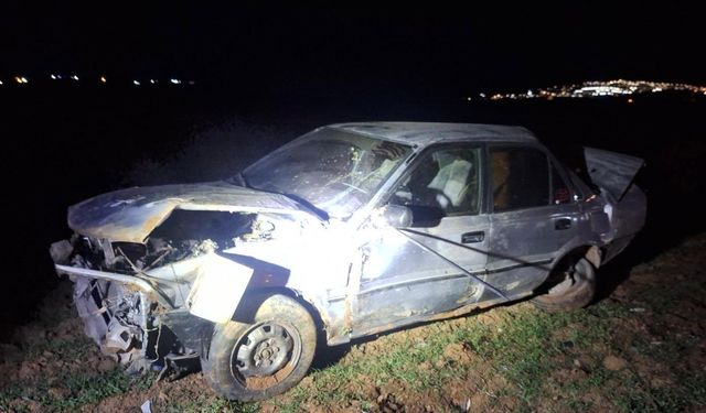 Kahramanmaraş’ta feci kaza: Otomobil takla attı, 1 kişi yaralandı