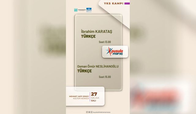 YKS kampı Türkçe dersiyle devam ediyor: Tarih ve saat belli oldu