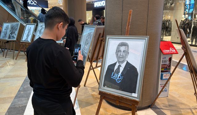 KAMEK kursiyerlerinin resim sergisi büyük ilgi gördü