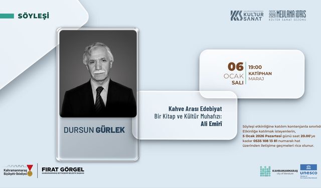 Dursun Gürlek, Ali Emîrî Efendi’nin bilinmeyen yönlerini anlatacak