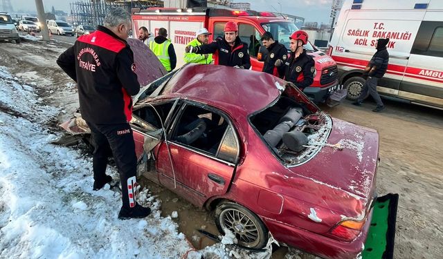 Kahramanmaraş’ta trafik kazası: 1 kişi ağır yaralı