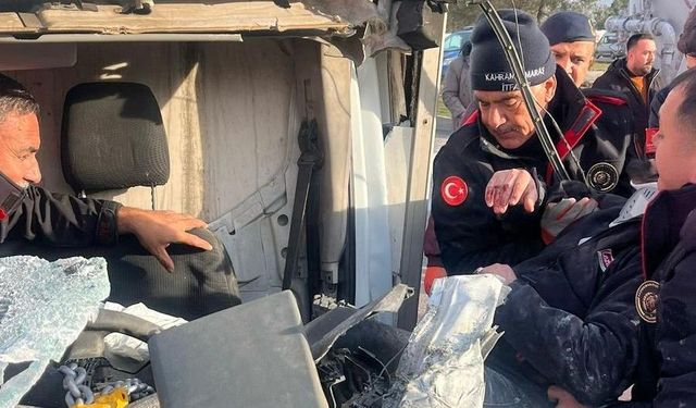 Kahramanmaraş-Adana yolunda feci kaza: 1’i ağır 2 yaralı