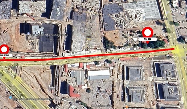 Kahramanmaraş’ta şehir merkezine yeni düzenleme: Araç trafiğine kapatılacak