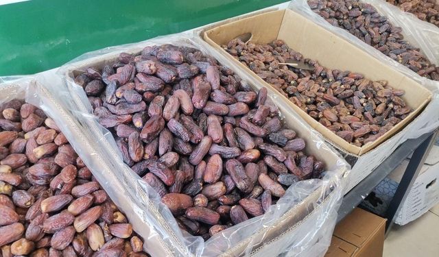 Kahramanmaraş’ta hurma tezgahlarında Ramazan yoğunluğu