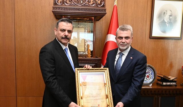 Başkan Görgel, İçişleri Bakanı Çiftçi’yi ağırladı