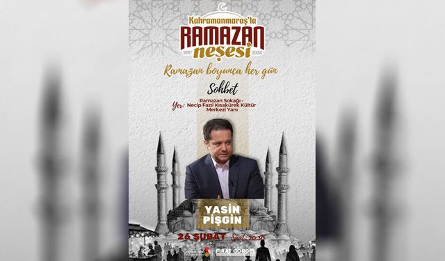 Kahramanmaraş’ta Ramazan Sokağı etkinliklerinde Ramazan’ın hikmeti