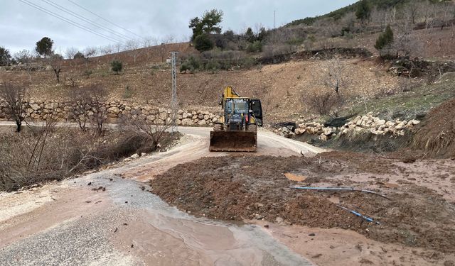 Kahramanmaraş’ta kırsal mahallelerde ulaşım güvenliği sağlanıyor