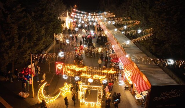 Kahramanmaraş’ta iftar sonrası etkinliklere yoğun ilgi