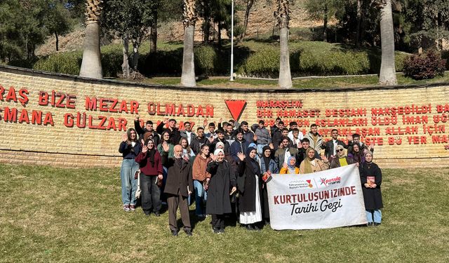 Gençler Kahramanmaraş’ın Kurtuluş İzlerini Adım Adım Keşfetti