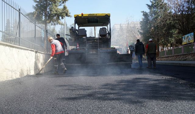 Kahramanmaraş’ta yollar yenileniyor