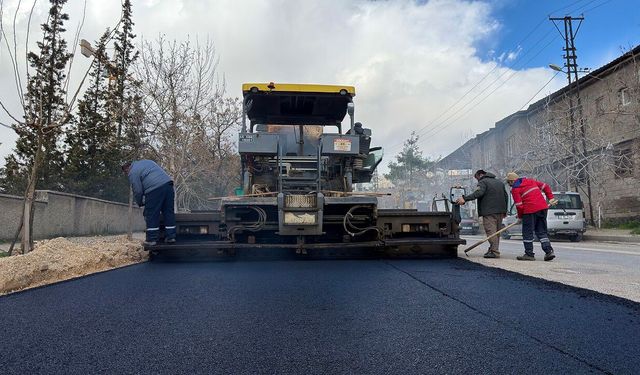 Dulkadiroğlu’nda Rafet Efendi Caddesi yenileniyor