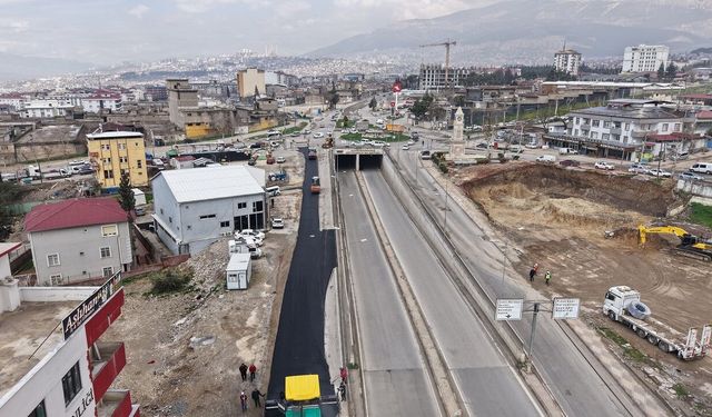 Büyükşehir, Asfalt Mesaisini Dulkadiroğlu’nda Sürdürüyor