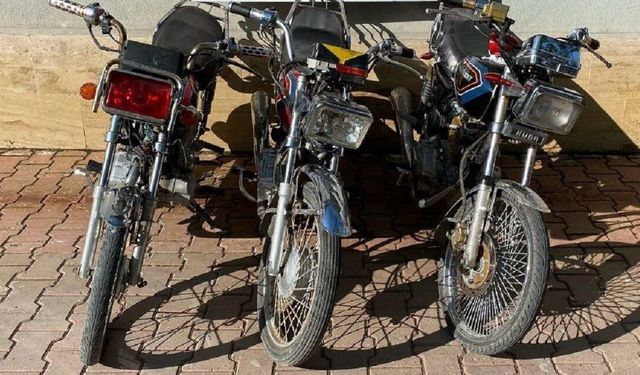 Kahramanmaraş’ta motosiklet hırsızlığı olayları aydınlatıldı: 5 şüpheliye işlem