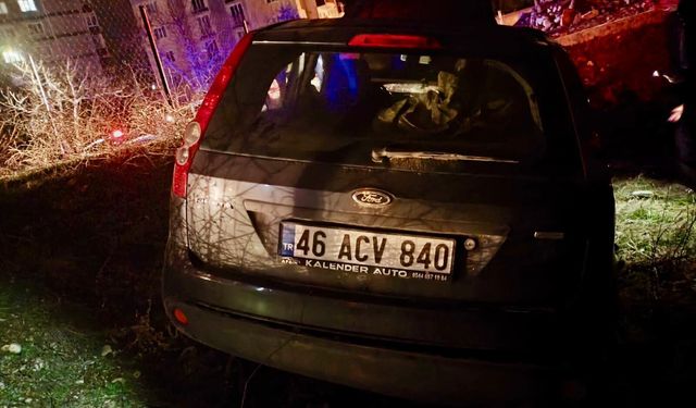 Kahramanmaraş'ta korkutan kaza! Direksiyon hakimiyetini kaybedince savruldu