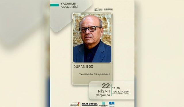 Büyükşehir’den yazarlık yolculuğuna ışık tutacak söyleşi