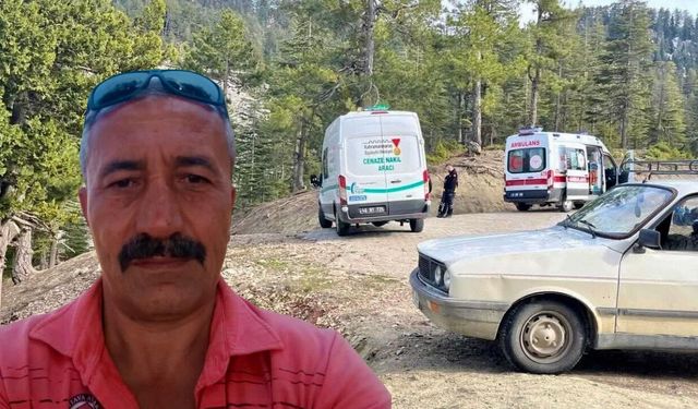 Kahramanmaraş Andırın'da kahreden ölüm! Çiriş toplamak için kayalıklara çıkan Kemal Topal düşerek can verdi