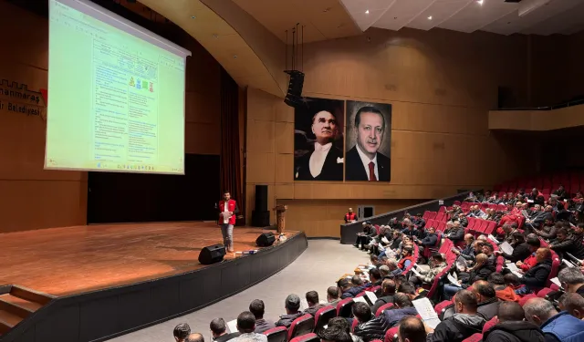 Kahramanmaraş’ta saha personeline iş güvenliği eğitimi