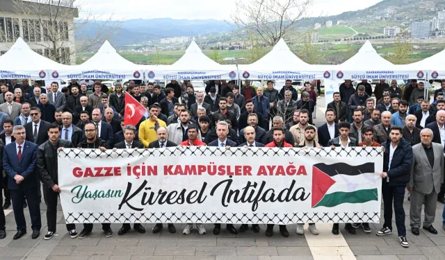 KSÜ’de “İşgale Son Esirlere Özgürlük” etkinliği düzenlendi