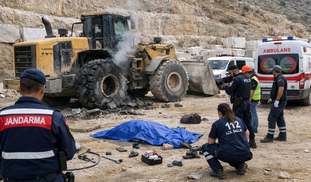 Kahramanmaraş Göksun Çardak’ta patlama! Mermer ocağında 1 işçi öldü