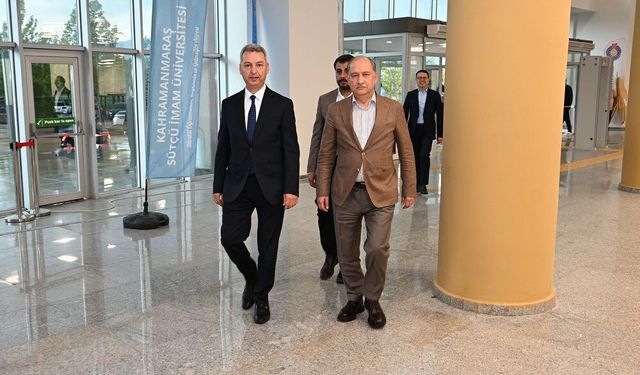 Bakan Yardımcısı Polat'tan KSÜ'ye hayırlı olsun ziyareti!