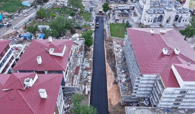 Büyükşehir’den Afşin’de Atatürk Caddesi’nin Ulaşım Standardını İyileştiren Hamle