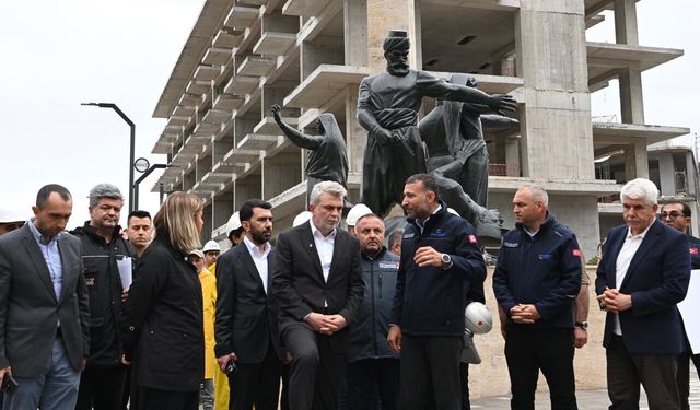 Başkan Görgel, Kentsel Tasarım Alanlarında İncelemelerde Bulundu