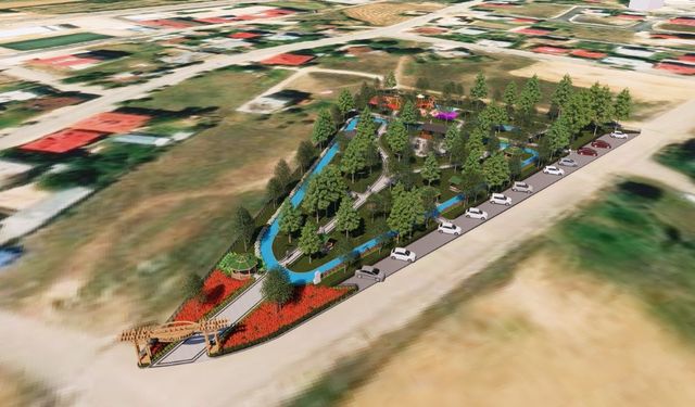 Göksun’da Cevher Dudayev ve Köroğlu Parklarını modern yaşam alanına dönüştürüyor