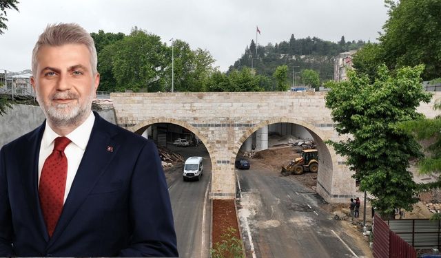 Tarihi Kanlıdere Köprüsü’nün restorasyonu tamamlanıyor