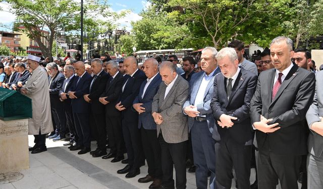 Başkan Görgel, Hacı Ali Özal’ın Cenaze Törenine Katıldı