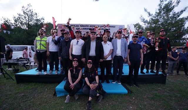 Türkiye Offroad Şampiyonası’nın nefes kesen ikinci etabı kapıçam’da tamamlandı