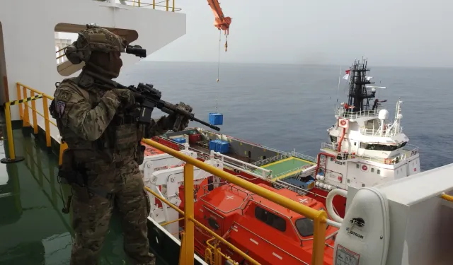 TSK'dan Somali açıklarında enerji güvenliği mesajı