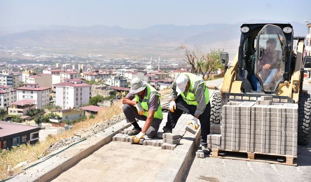Dulkadiroğlu Belediyesi Ballıca'nın çehresini değiştirdi