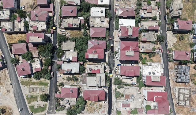 Dulkadiroğlu'nda Aslanbey Mahallesi'ne sıcak asfalt çalışması başladı!