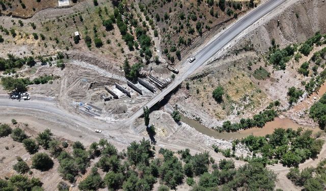 Bertiz bölgesinde yeni köprü inşaatı hızla sürüyor, ulaşım standartları yükseliyor