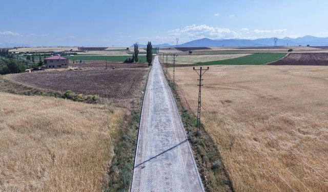 Afşin İnci Mahallesi'nde kilit parke çalışmaları tamamlandı