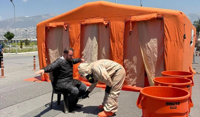 Kahramanmaraş Devlet Hastanesi’nde nefes kesen KBRN tatbikatı