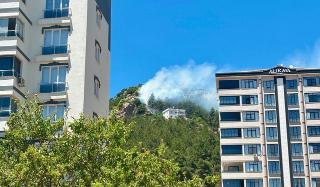Kahramanmaraş Ahır Dağı’nda orman yangını söndürüldü